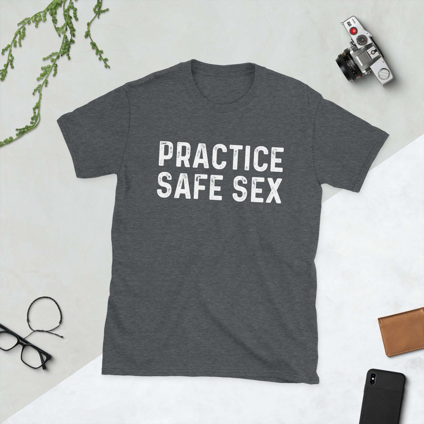 practice safe sex Short-Sleeve Unisex T-Shirt