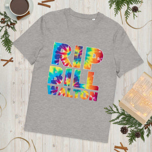 RIP Bill Walton Tie Dye Unisex organic cotton t-shirt