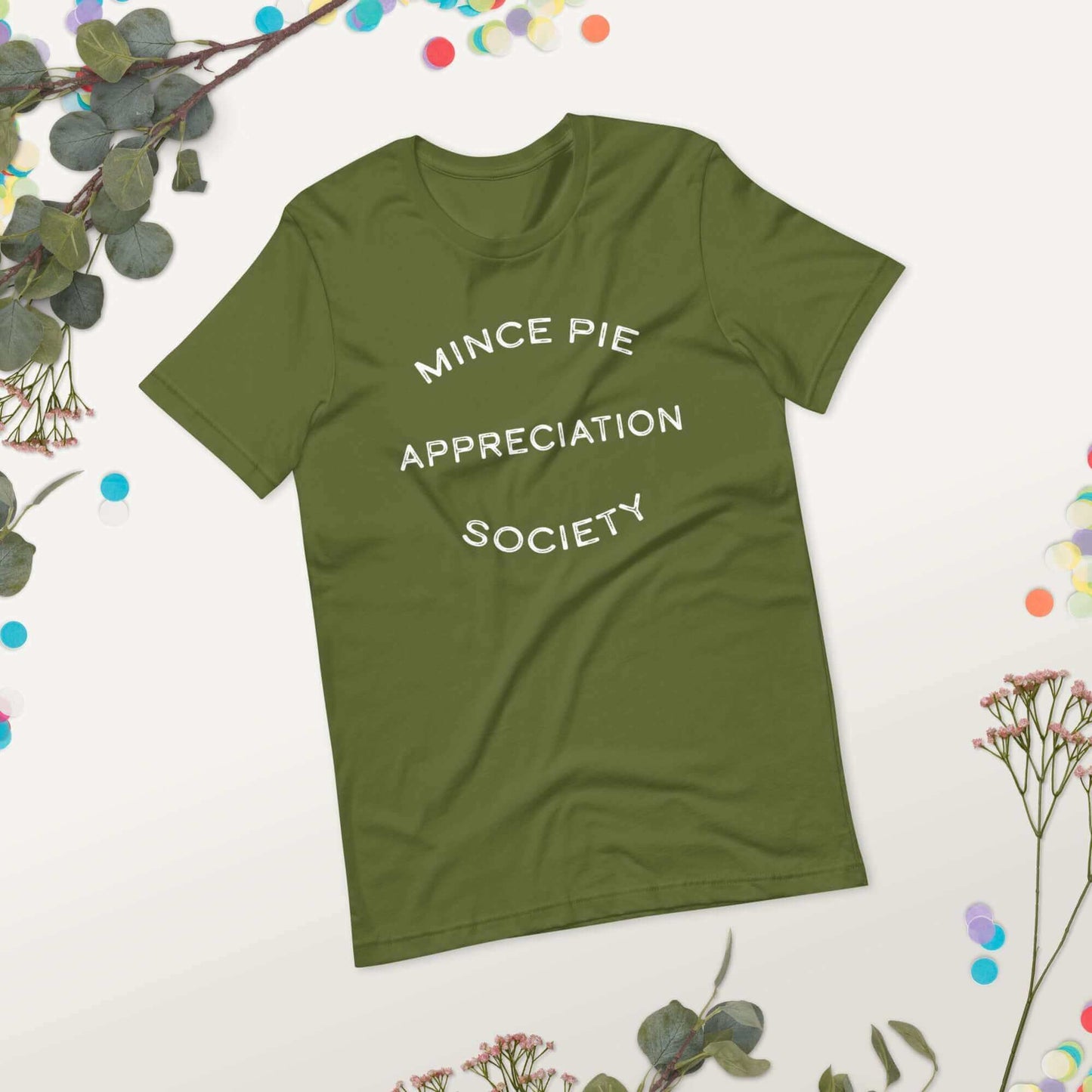 Mince Pie Appreciation Society Unisex T-shirt